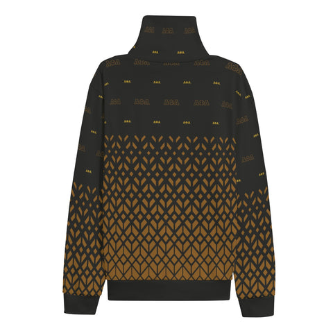 Image of Alpha Phi Alpha Turtleneck Knitted Fleece Sweater