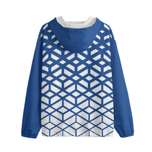 Phi Beta Sigma All-Over Print Unisex Pullover Jacket With Zipper Closure