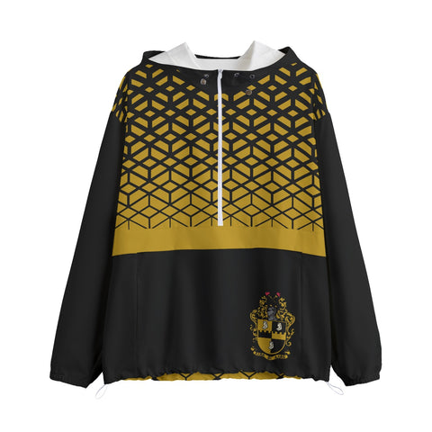 Image of Alpha Phi Alpha All-Over Print Unisex Pullover Jacket With Zipper Closure