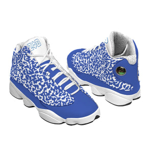Zeta Phi Beta Women's Curved Basketball Shoes With Thick Soles