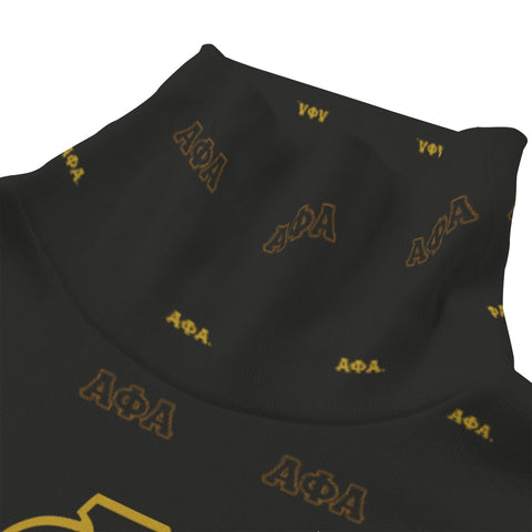 Image of Alpha Phi Alpha Turtleneck Knitted Fleece Sweater