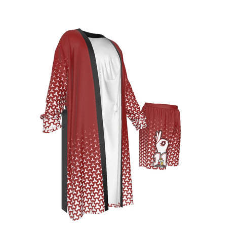 Image of Kappa Alpha Psi Long Kimono Pajamas Suit