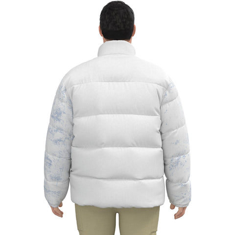 Image of Phi Beta Sigma Unisex Stand-up Collar Down Jacket