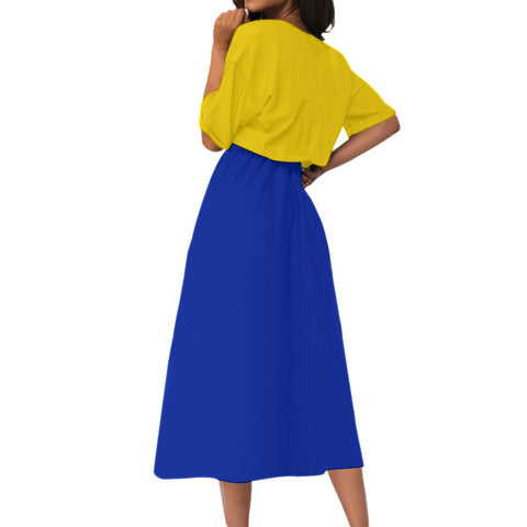 Image of Sigma Gamma Rho Elastic Waist Dress