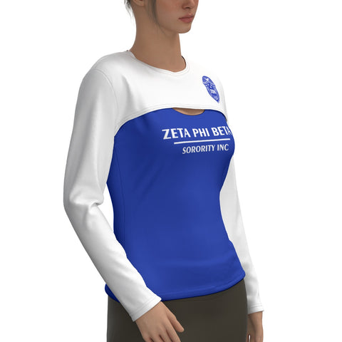 Image of Zeta Phi Beta Two-piece Sport Sweatshirt