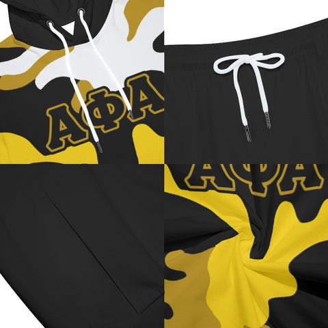 Image of Alpha Phi Alpha Sleeveless Vest And Shorts Set