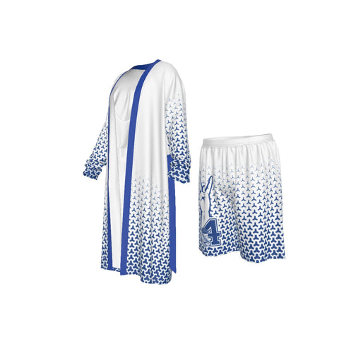 Image of Phi Beta Sigma Long Kimono Pajamas Suit