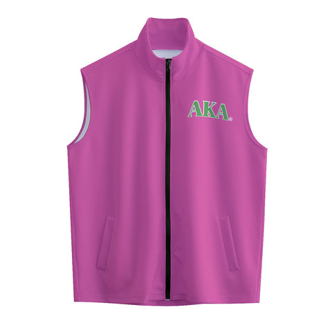 Image of Alpha Kappa Alpha Stand-up Collar Vest