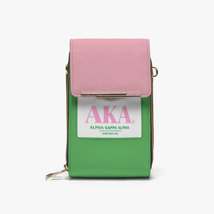 Alpha Kappa Alpha Mobile Phone Chest Bag