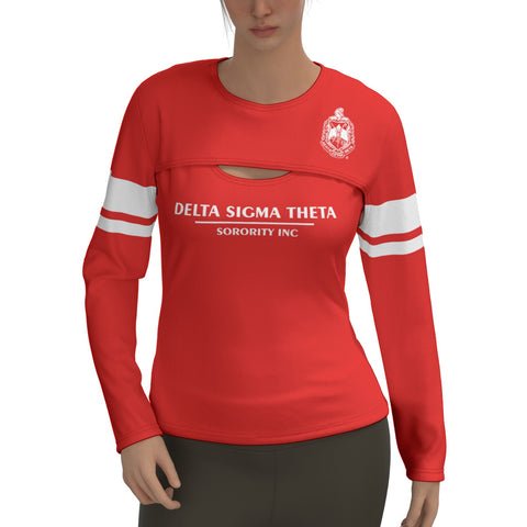 Image of Delta Sigma Theta Two-piece Sport Sweatshirt