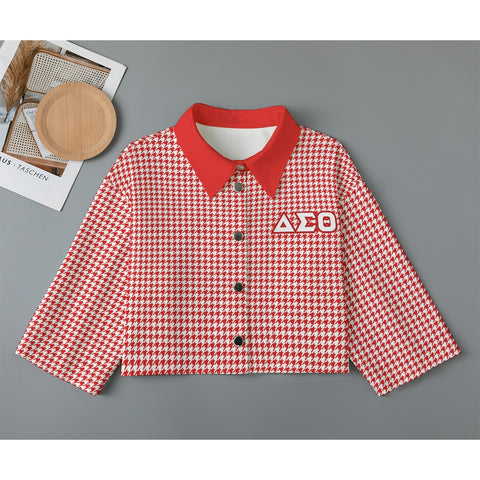 Image of Delta Sigma Theta Cropped Jacket