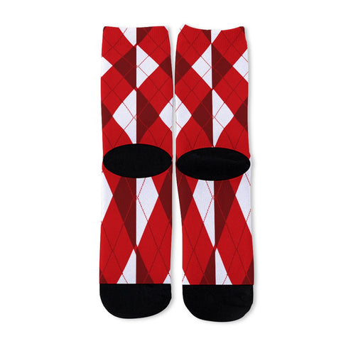 Image of Delta Sigma Theta Festive Long Socks