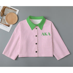 Alpha Kappa Alpha Cropped Jacket