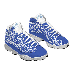 Zeta Phi Beta Women's Curved Basketball Shoes With Thick Soles