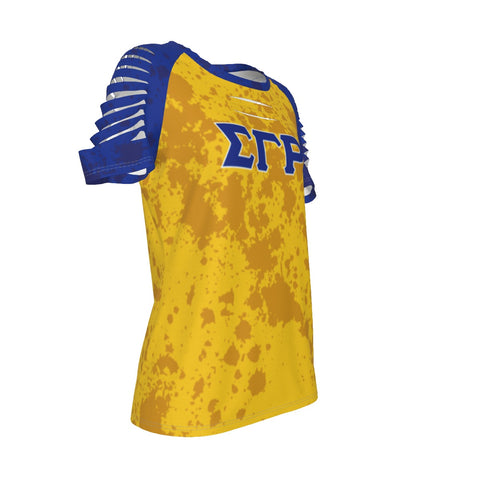 Image of Sigma Gamma Rho Ripped T-Shirt