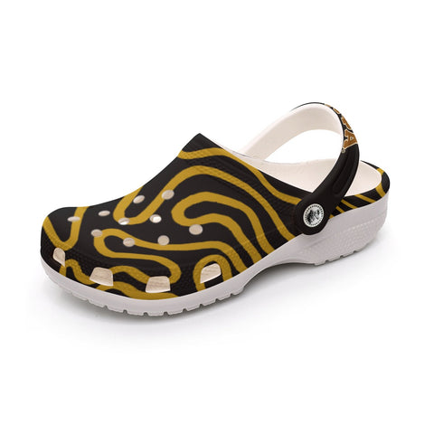 Image of Alpha Phi Alpha All-Over Print Men's Classic Clogs