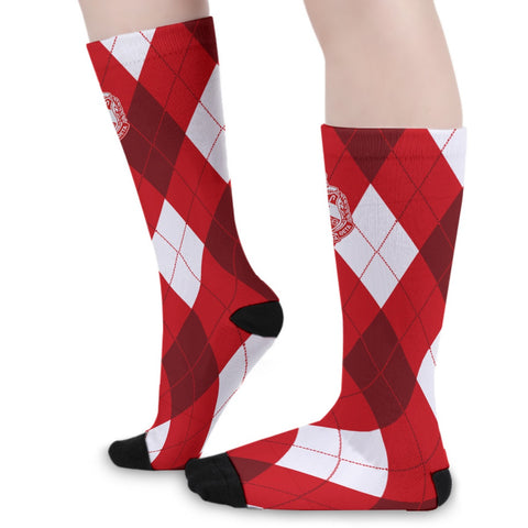 Image of Delta Sigma Theta Festive Long Socks