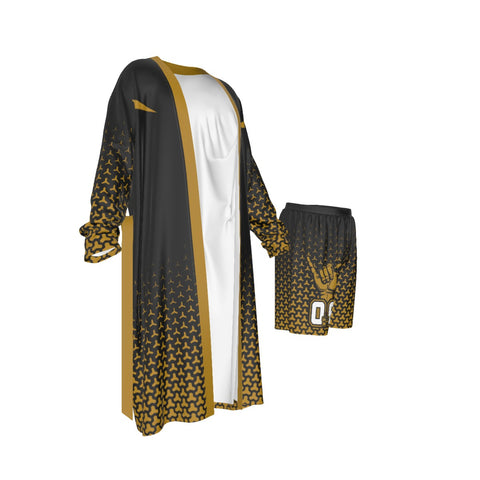 Image of Alpha Phi Alpha Long Kimono Pajamas Suit