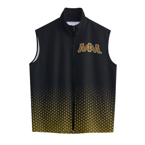 Alpha Phi Alpha All-Over Print Men's Stand-up Collar Vest