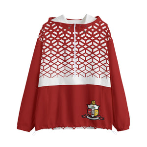 Kappa Alpha Psi All-Over Print Unisex Pullover Jacket With Zipper Closure