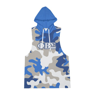 Phi Beta Sigma Sleeveless Vest And Shorts Set