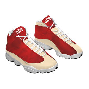 Delta Sigma Theta Women's Curved Basketball Shoes With Thick Soles