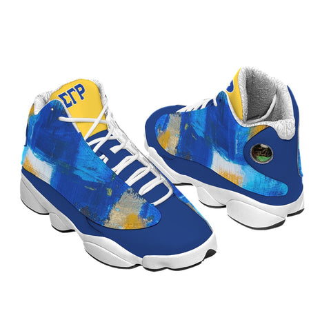 Image of Sigma Gamma Rho Women's Curved Basketball Shoes With Thick Soles