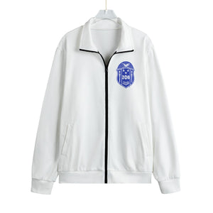 Phi Beta Sigma All-Over Print Unisex Stand-up Collar Knitted Fleece Outwear