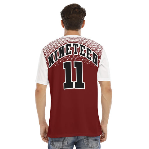 Image of Kappa Alpha Psi hands Football Jersey With Button Closure