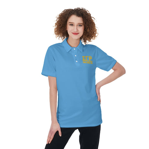 Image of Sigma Gamma Rho All-Over Print Women's Polo Shirt