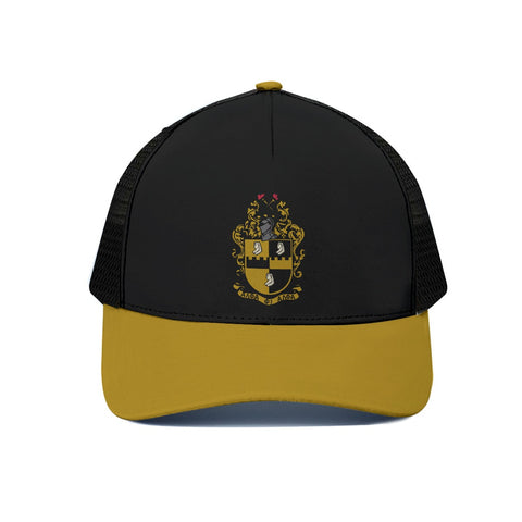 Image of Alpha Phi Alpha Unisex Peaked Cap With Black Half-mesh