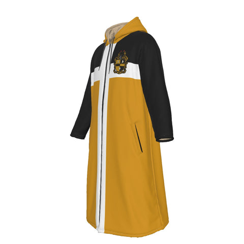 Image of Alpha Phi Alpha Long Fleece Zip Up Windbreaker