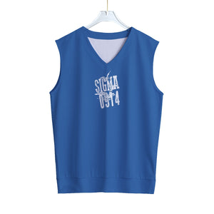 Phi Beta Sigma Blues V-neck Tank Top