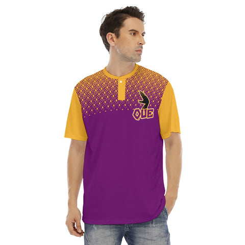 Image of Omega Psi Phi hands Football Jersey With Button Closure