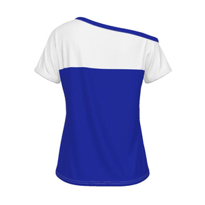 Zeta Phi Beta Off-Shoulder T-shirt