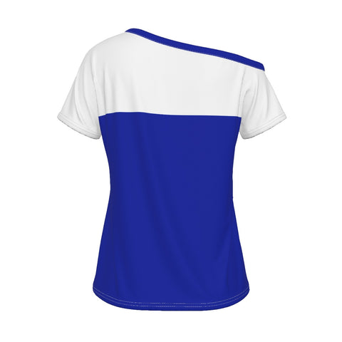 Image of Zeta Phi Beta Off-Shoulder T-shirt