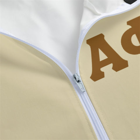 Image of Alpha Phi Alpha All-Over Print Unisex Windbreaker Long Jacket