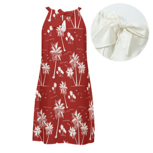 Delta Sigma Theta Halter Dress | Rayon