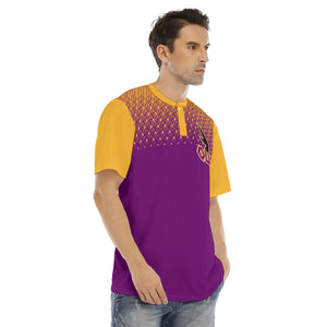 Omega Psi Phi hands Football Jersey With Button Closure