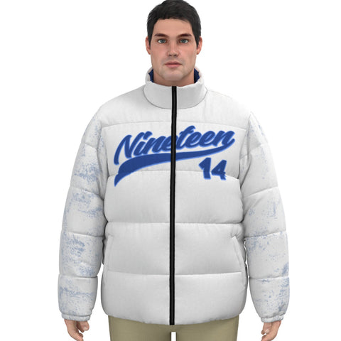 Image of Phi Beta Sigma Unisex Stand-up Collar Down Jacket