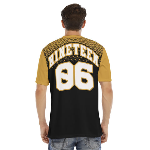 Image of Alpha Phi Alpha hands Football Jersey With Button Closure