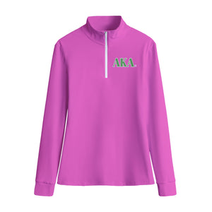 Alpha Kappa Alpha Stand-up Collar T-shirt