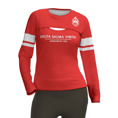 Image of Delta Sigma Theta Two-piece Sport Sweatshirt