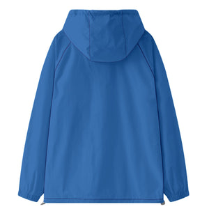 Sigma Gamma Rho All-Over Print Women’s Raglan Sleeve Windbreaker With Zipper Closure And Velcro