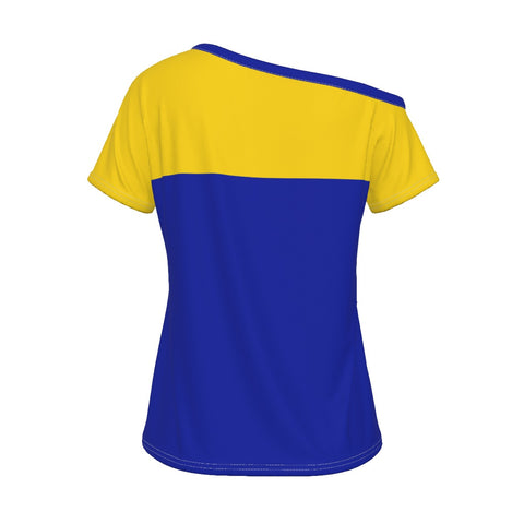 Image of Sigma Gamma Rho Off-Shoulder T-shirt