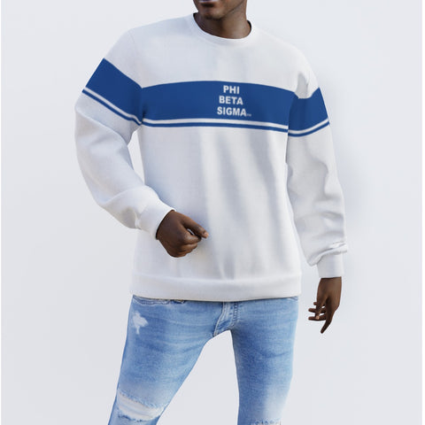 Image of Phi Beta Sigma All-Over Print Men's Sweater