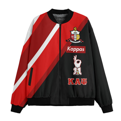 Image of Kappa Alpha Psi Fleece Bomber Jacket