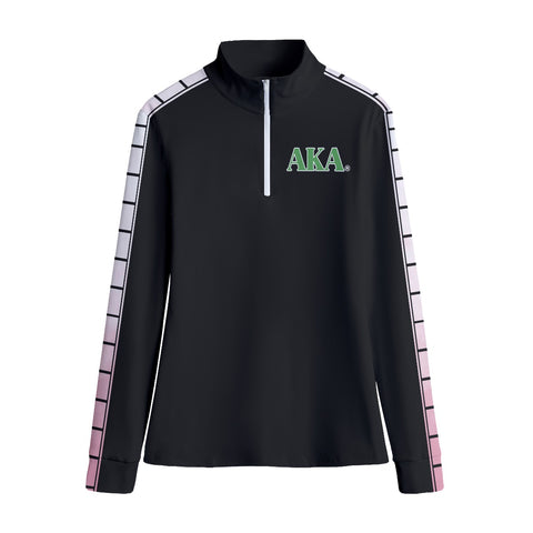 Image of Alpha Kappa Alpha Print Warm Up Jacket