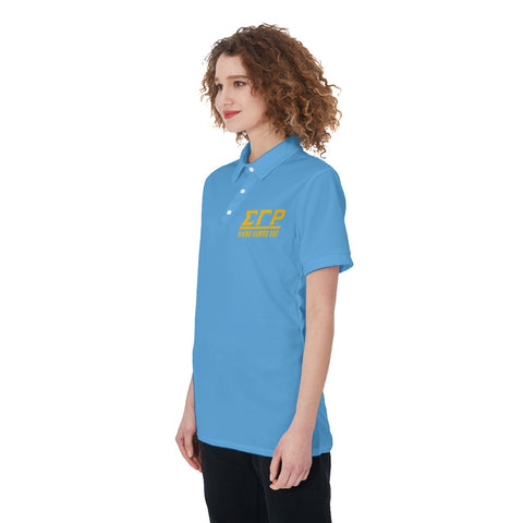 Image of Sigma Gamma Rho All-Over Print Women's Polo Shirt