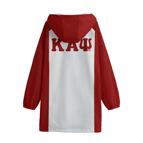 Image of Kappa Alpha Psi  All-Over Print Unisex Windbreaker Long Jacket